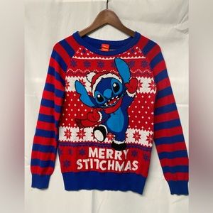 Disney Ugly Christmas Sweater Stitch Women’s Small